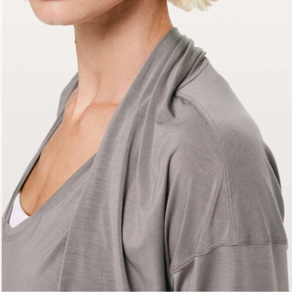 Lululemon Lunar Rock Deep Stretch Long Sleeve Top - Small - Picture 5 of 13